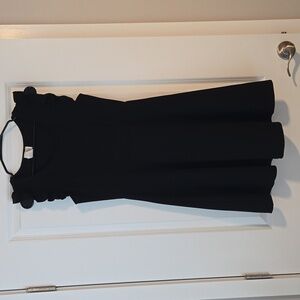 Black Cap sleeve Dress